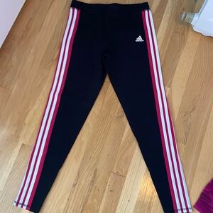 Adidas youth girls leggings size XL (16)